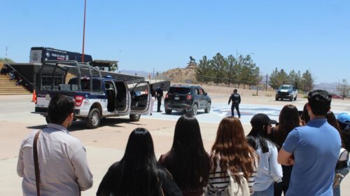 “GALERÍA” Realizan alumnos de la UVM recorrido por el Complejo Estatal de Seguridad