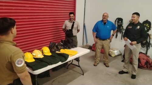 Recibe Protección Civil Estatal donación de equipo para la atención de incendios forestales